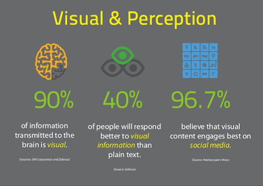 visual and perception social stats