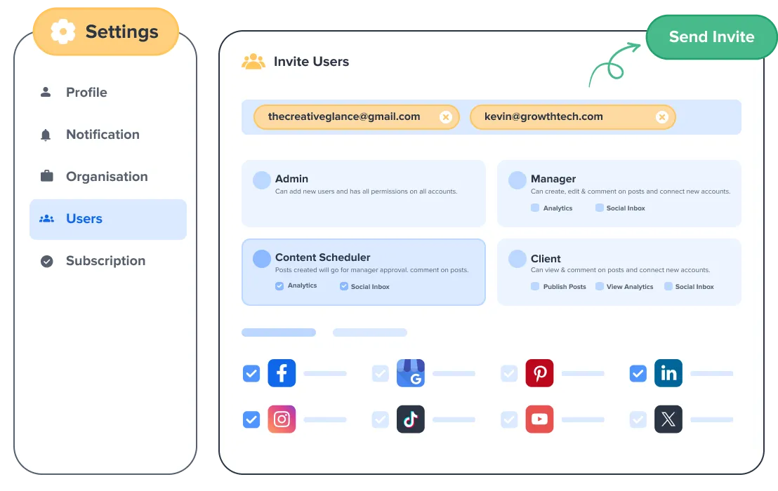 content scheduler