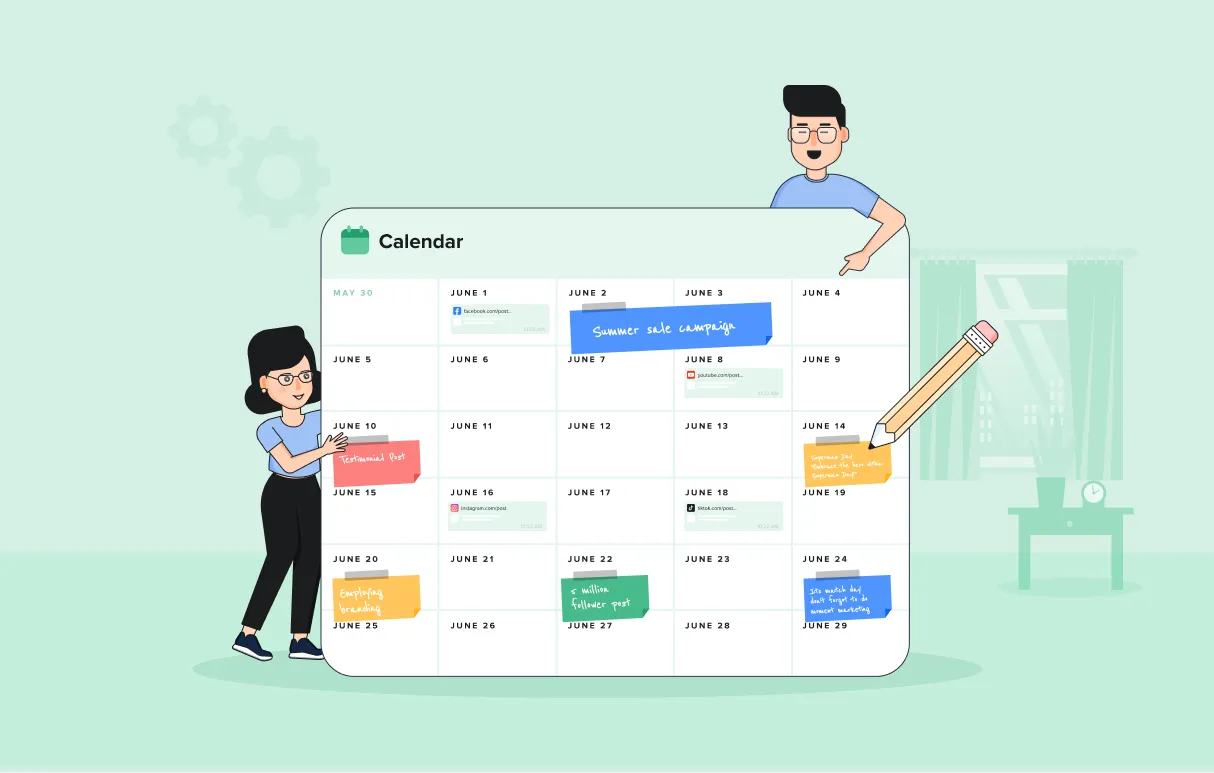 Create Notes for content planning