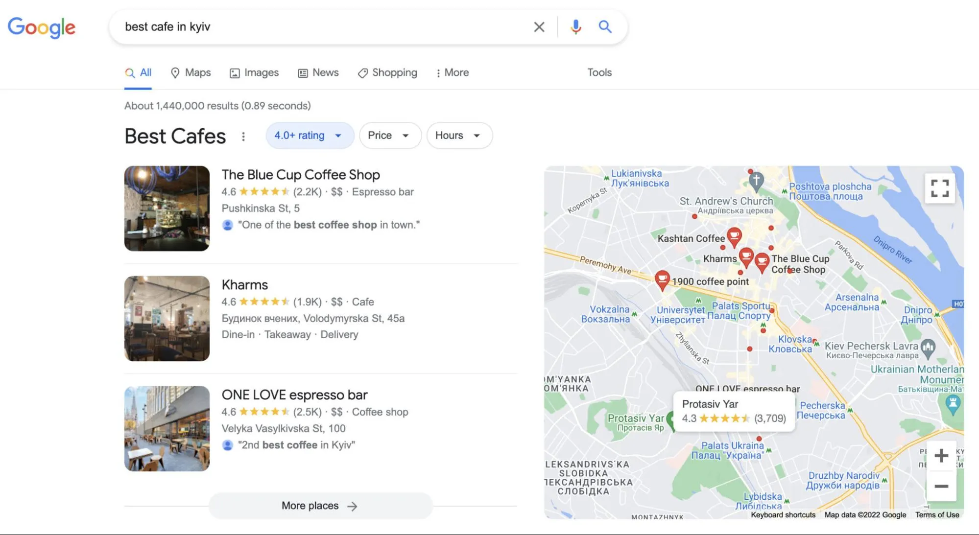 Google reviews help to rank higher on Google Maps