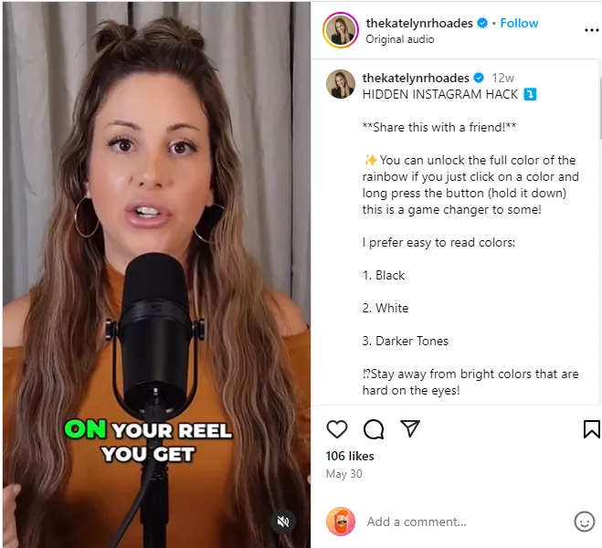 Hidden Instagram trick to increase engagement