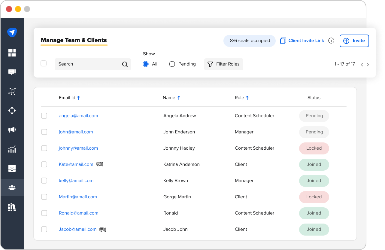 Manage Team Colloboration