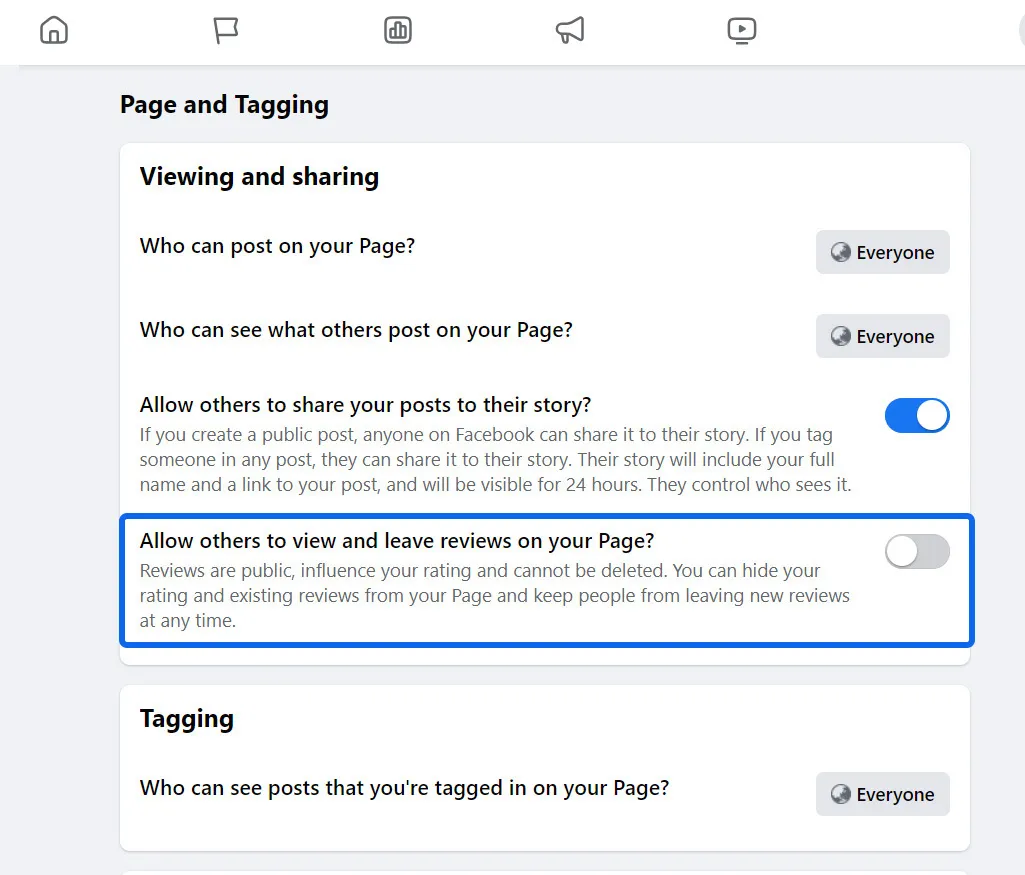 Page and Tagging