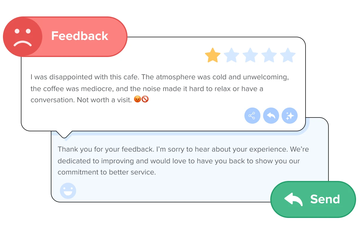 Address Negative Feedback Immediately Before Publishing