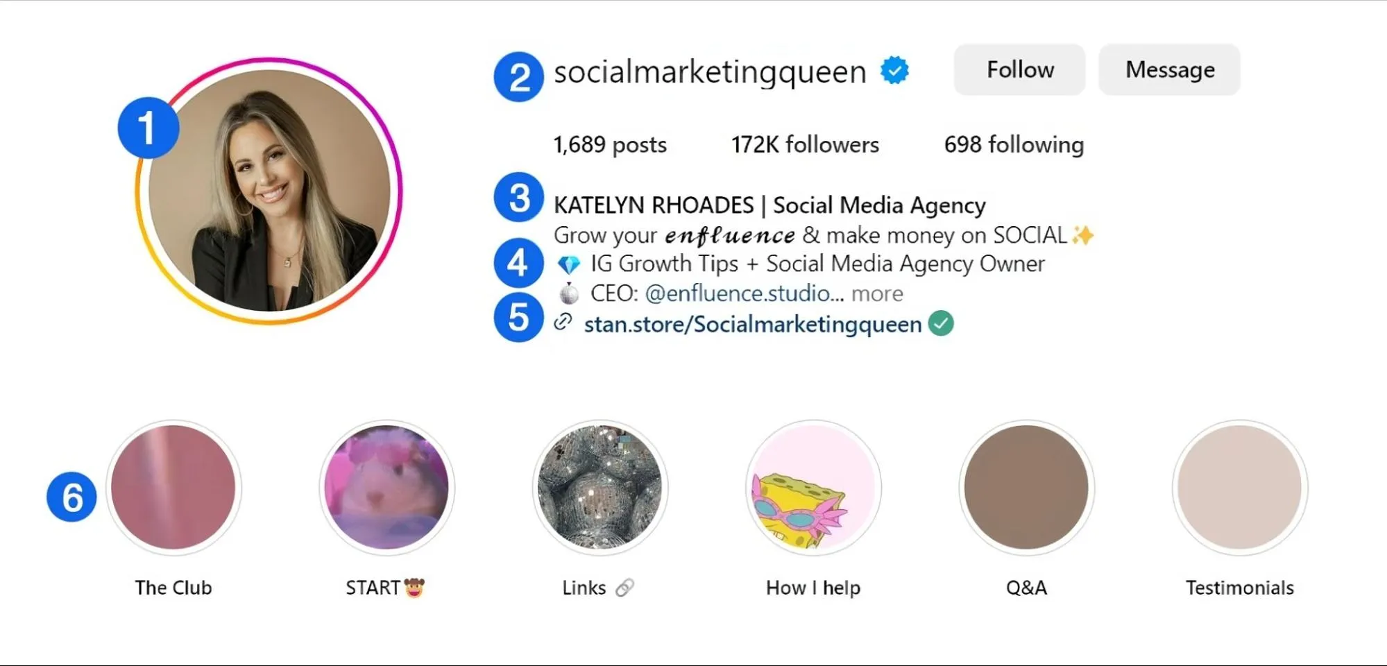 social marketing queen