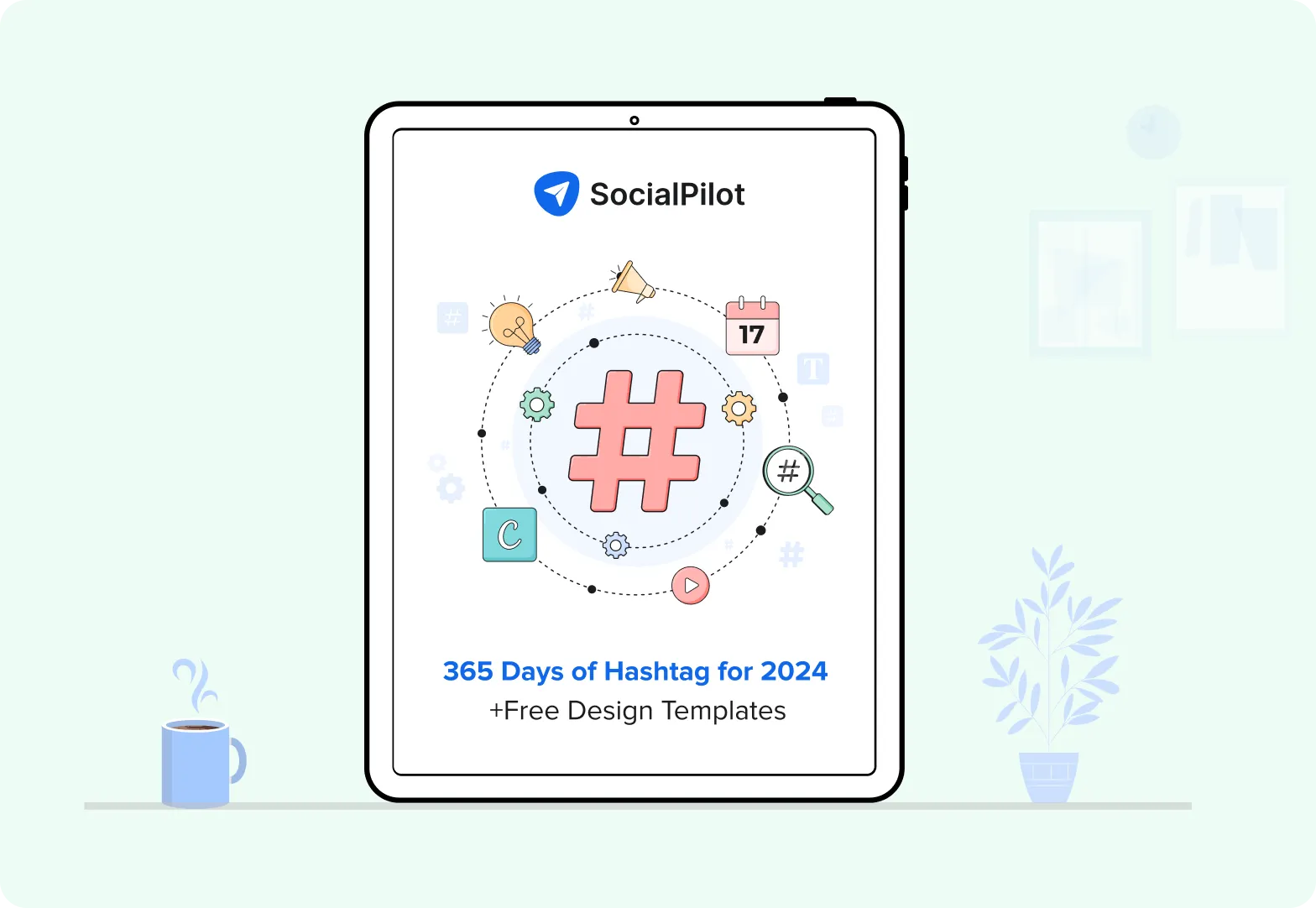 Trending Hashtags Kit for Social Media Calendar