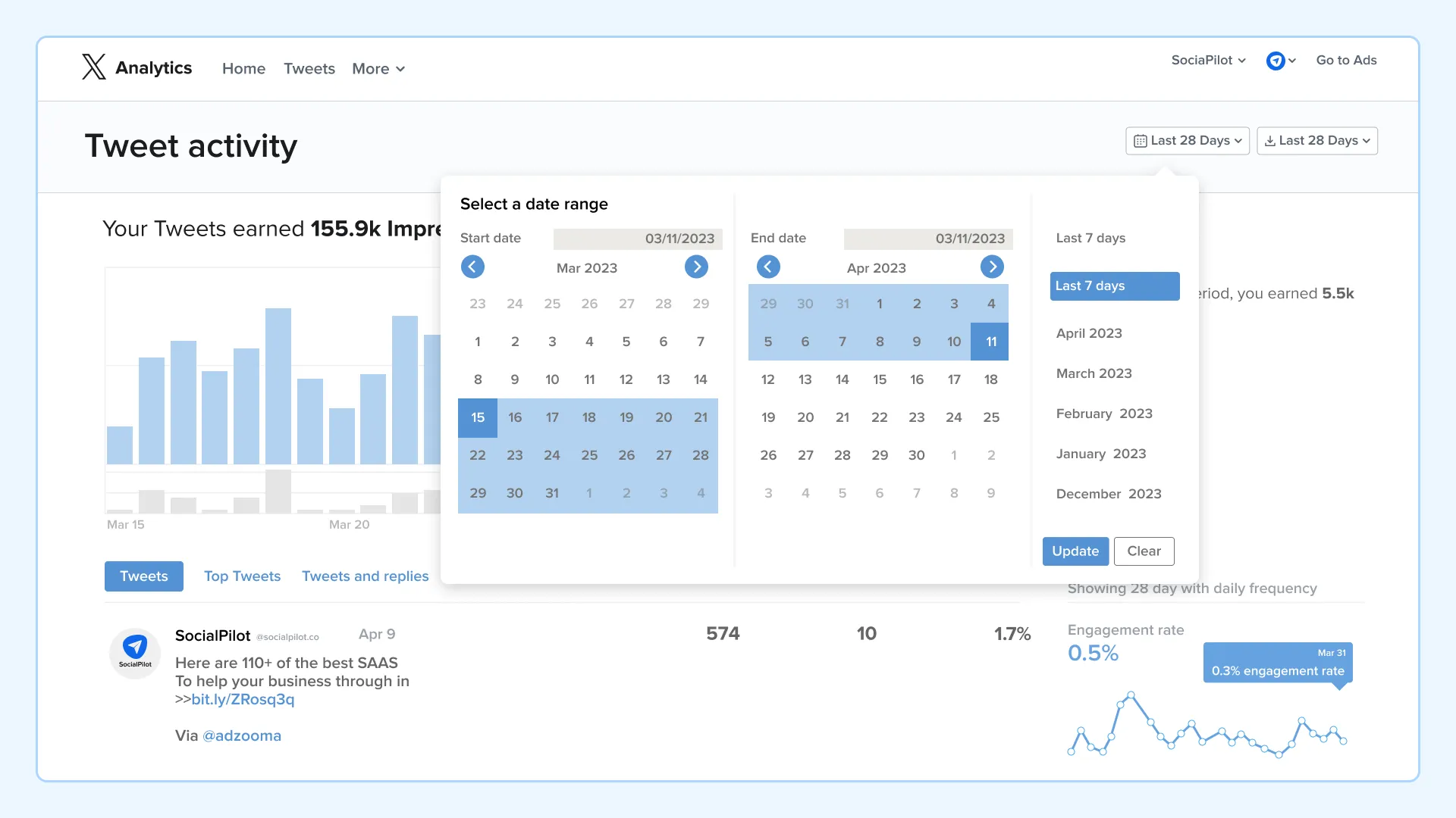 Tweet-analytics-calendar